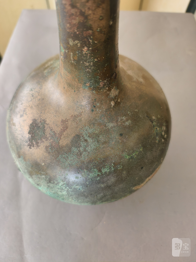 A bronze "garlic head" bottle vase - 图20